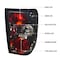 Spec-D Tuning 93-97 Ford Ranger Altezza Tail Light Smoke LT-RAN93G-TM - alternate 7